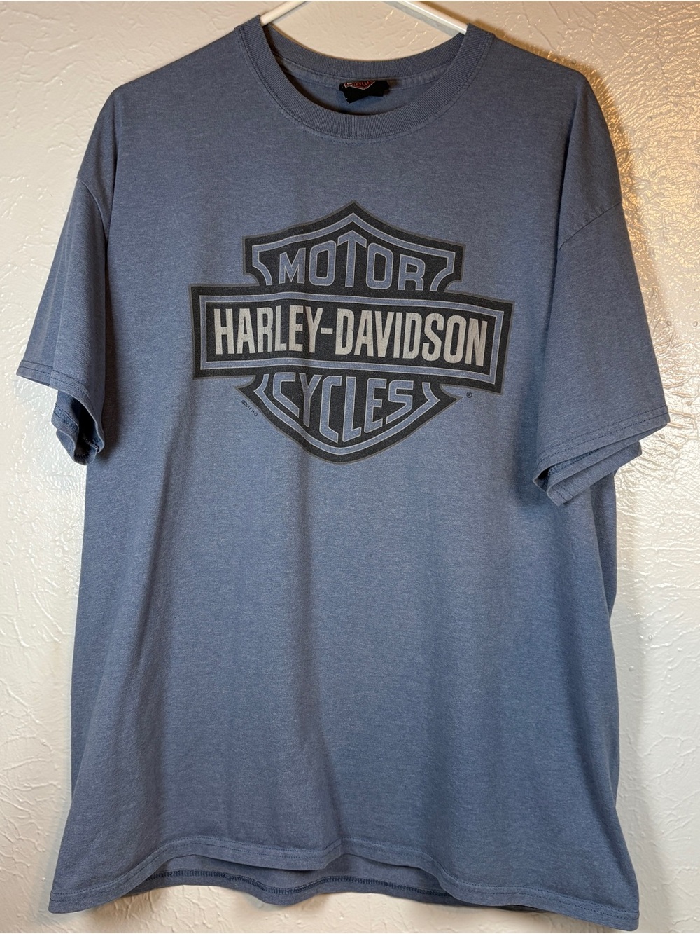 Harley-Davidson Bartels' Los Angeles CA Blue T-Shirt ?size??XL? See Description
